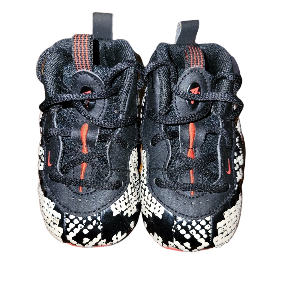 Nike Lil' Posite One CB Albino Snakeskin Sail Crib TD Toddler Size 4C